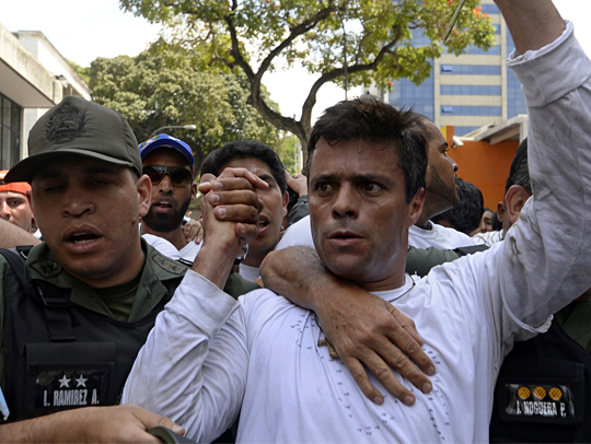 Ratifican condena contra Leopoldo López