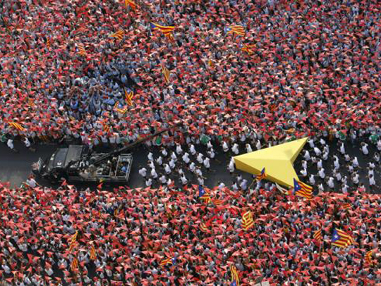 Cataluña marcha por la independencia