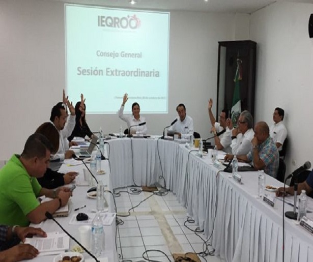Lista propuesta del Ieqroo para solicitar ampliación del presupuesto para proceso electoral