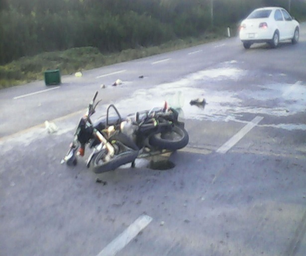 Sufre motociclista fatal accidente