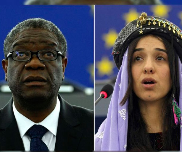 Denis Mukwege y Nadia Murad ganan el Premio Nobel de la Paz 2018