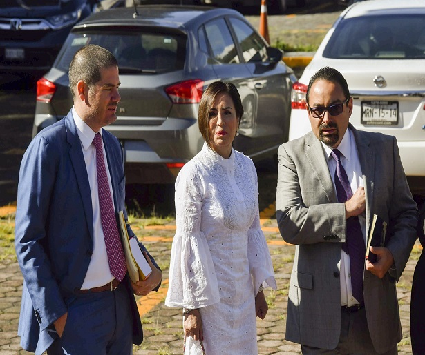 90808011. México, 8 Ago 2019 (Notimex-Especial).- Llega Rosario Robles al Reclusorio Sur para rendir comparecencia. Ciudad de México, 8 de agosto de 2019. NOTIMEX/FOTO/ESPECIAL/COR/CLJ