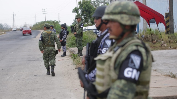 Ante ola delictiva, Guardia Nacional vigila escuelas de Chetumal