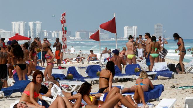 Hoteleros de Cancún esperan el arribo de 15 mil ‘springbreakers’