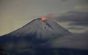 El volcán Popocatépetl tuvo una explosión al amanecer (VIDEO)