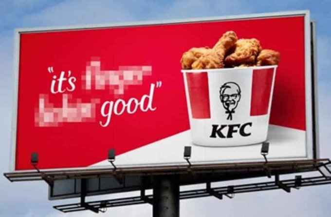 KFC retira su eslogan por ser inapropiado