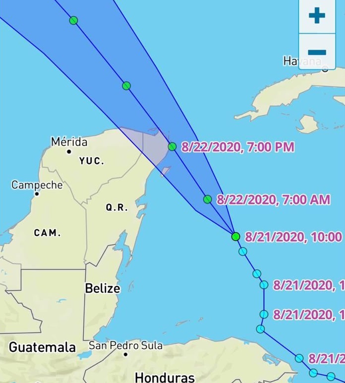 Confirman tormenta “Marco”; va hacia Isla Mujeres