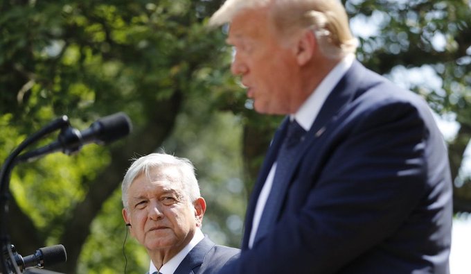 Video: Donald Trump usa imagen de Obrador para su campaña de reelección