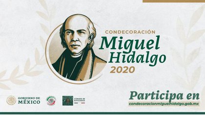 Condecoracion Miguel Hidalgo