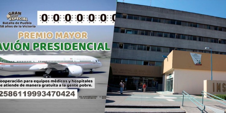 Otorgan premio de 20 millones de pesos a Hospital General de Nayarit por rifa del avión presidencial