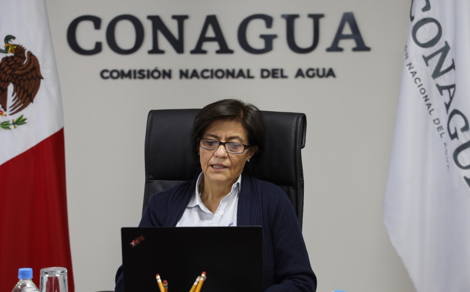 La directora de la Comisión Nacional del Agua (Conagua), Blanca Jiménez Cisneros.