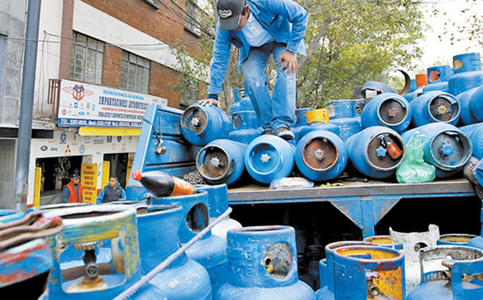Para cilindros de gas LP, la marca más cara es Servicios del Valle, en CdMx, a 22.35 pesos por kilo