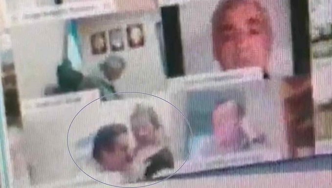 Video: Diputado manosea indecorosamente a mujer durante sesión virtual del Congreso