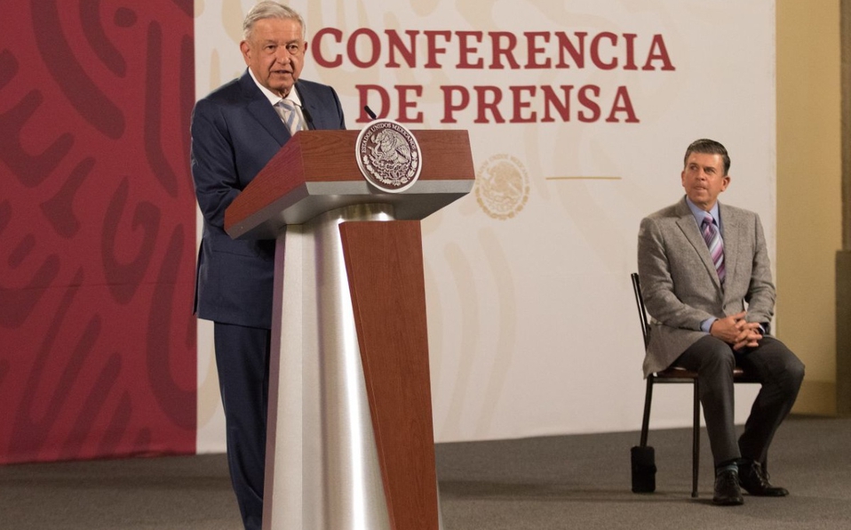 El presidente Andrés Manuel López Obrador en La Mañanera.