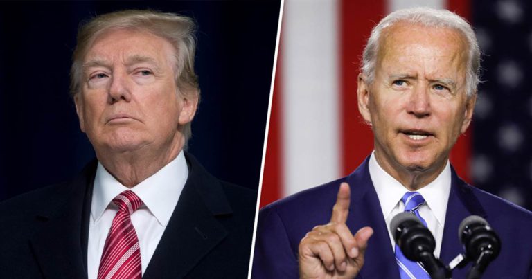 Trump califica como un ‘chiflado’ a su rival Joe Biden