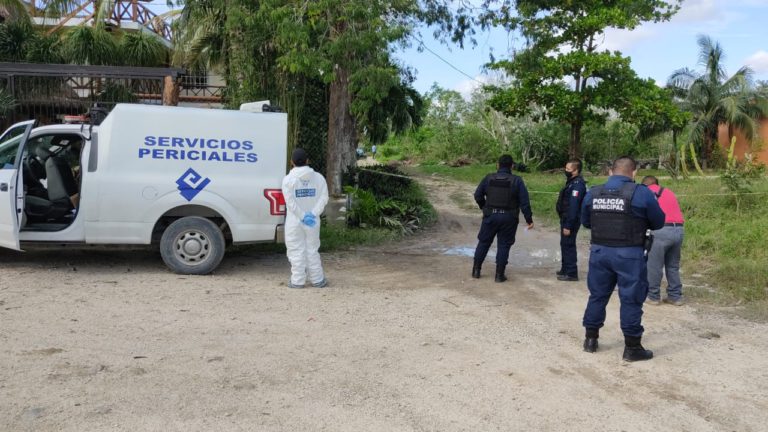 Hallan cadáver embolsado en colonia El Pedregal, Cancún