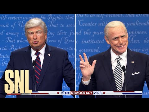 SNL hace parodia del debate entre Trump y Biden