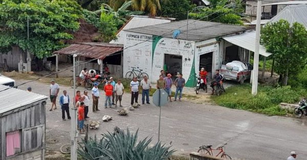 Video: Pobladores bloquean obras de Tren Maya en Campeche