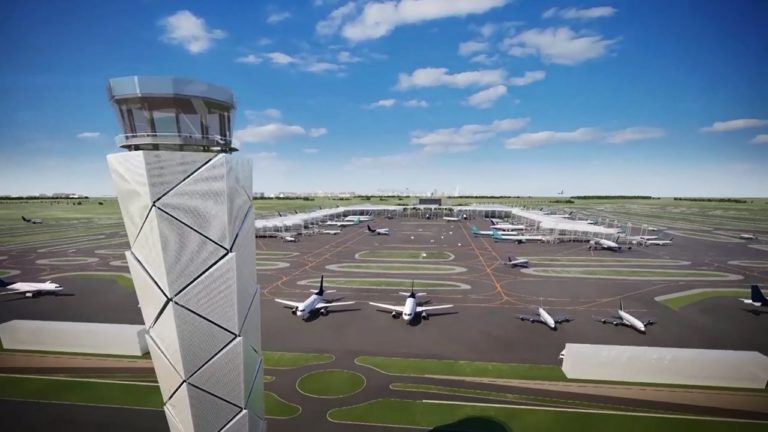 Ponen fecha a primer aterrizaje en aeropuerto de Santa Lucía