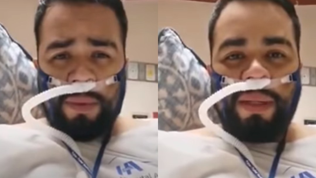 Video: Enfermero deja mensaje antes de fallecer por Covid-19