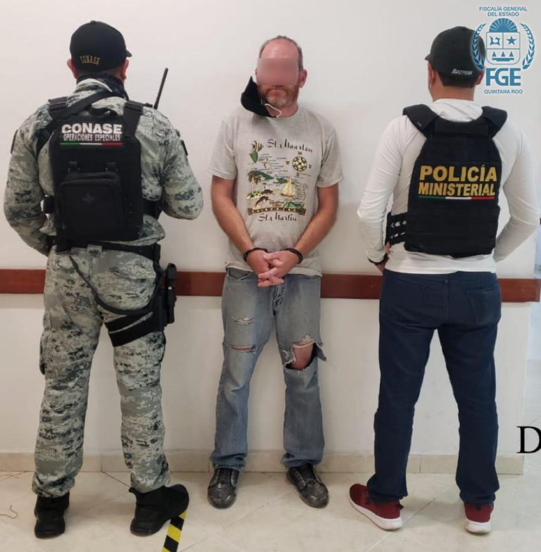 La FGE y la Guardia Nacional capturan a Jaysein “S” en Cozumel, por el delito de violación de un menor de edad