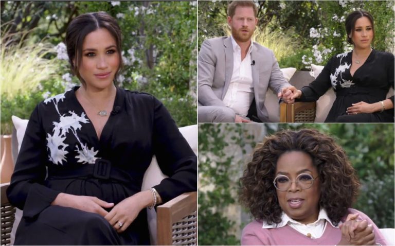 El primer vistazo de la entrevista de Meghan y Harry con Oprah Winfrey