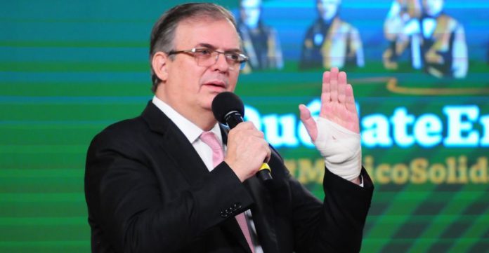 Marcelo Ebrard, secretario de Relaciones Exteriores, habla sobre las vacunas contra el Covid-19 que llegarán al país en los próximos días.