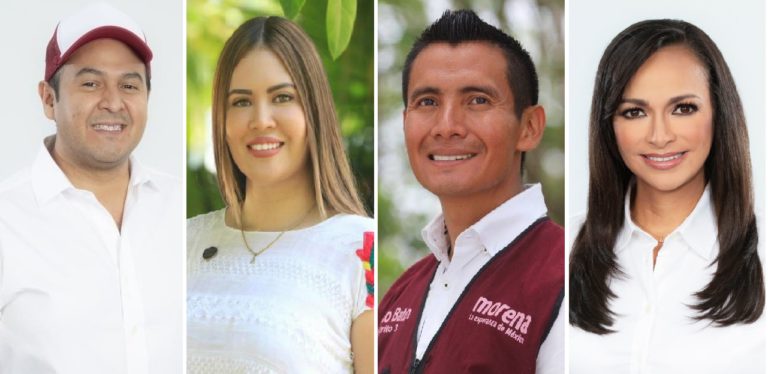 Ellos son los virtuales diputados federales de Quintana Roo
