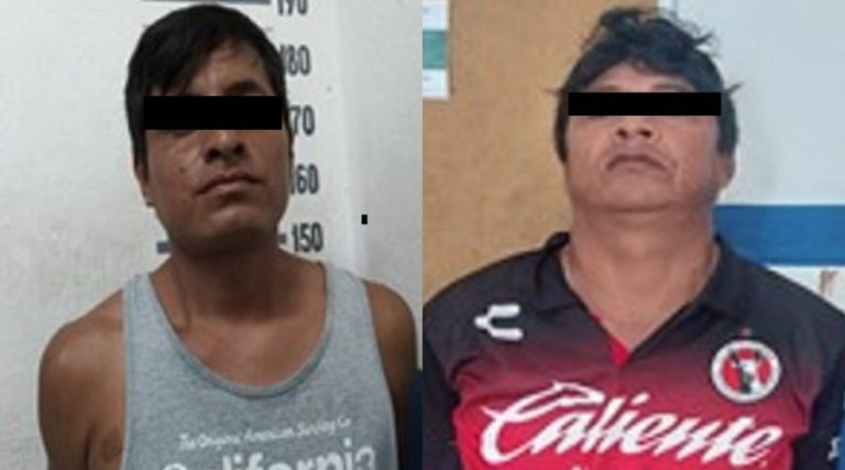 Detienen a dos sujetos por portación ilegal de armas en zona irregular de Playa del Carmen