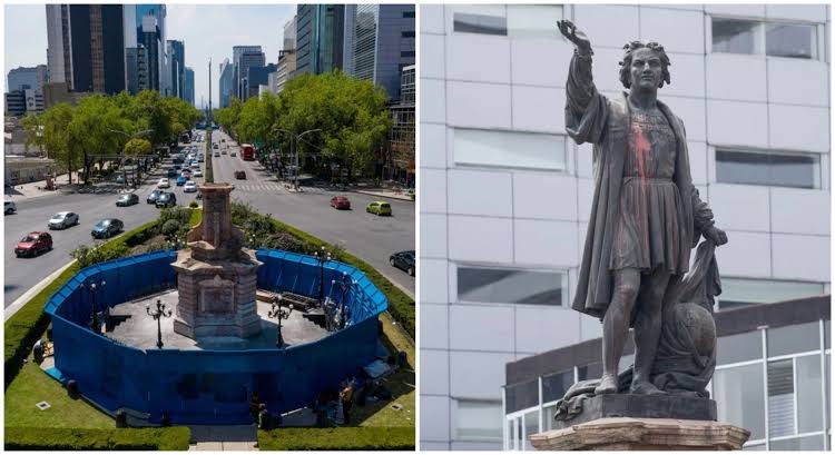Estatua de Cristóbal Colón será reubicada en Polanco