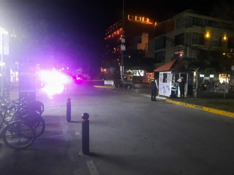 Asesinan a elemento de la Policía Turística en Playa del Carmen