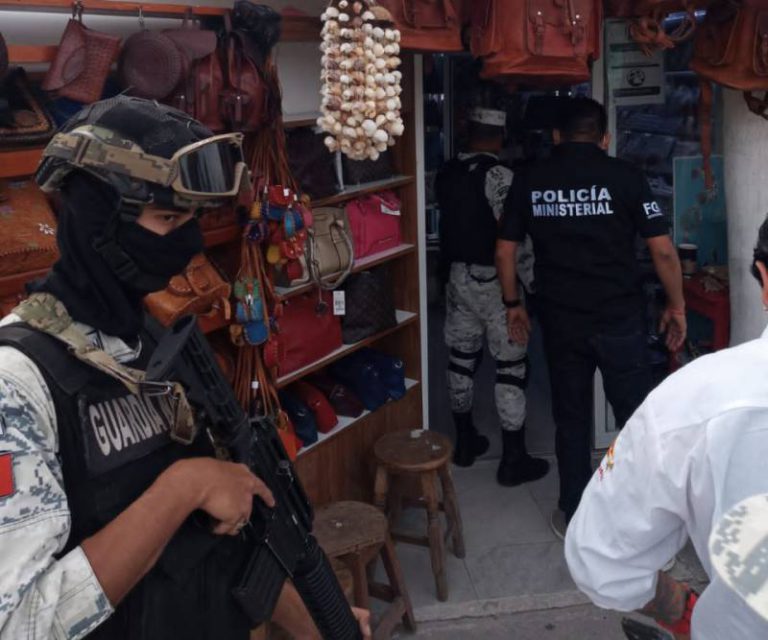 Detienen  a cinco personas durante operativo en las zonas turísticas de Cozumel