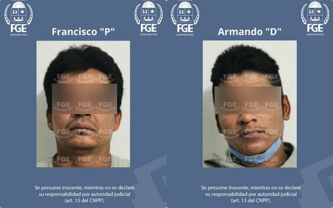 Detienen a dos presuntos sicarios por el asesinato de un hombre en la Región 89 de Cancún