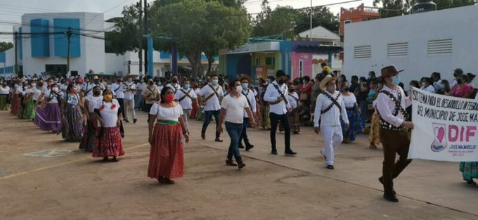 Fotos: Así fue el desfile revolucionario en José María Morelos