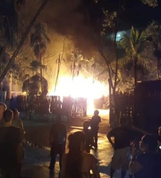 Se incendia hotel en Tulum