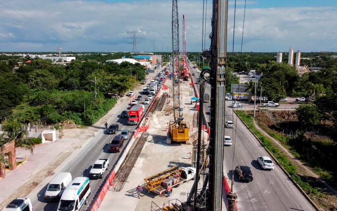 Confirma Fonatur que el Tren Maya no pasará por todo el camellón central de Cancún a Playa del Carmen