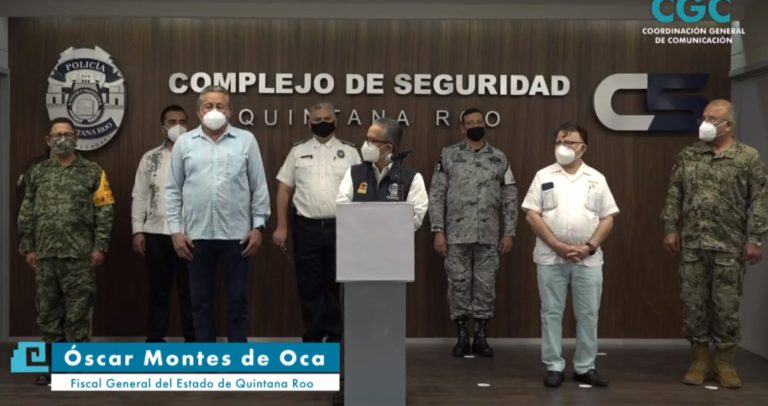 Hay dos detenidos responsables del doble asesinato en el hotel Xcaret: Oscar Montes de Oca