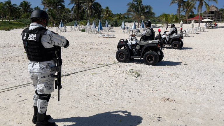 Alista GN programa de protección para turistas de Quintana Roo