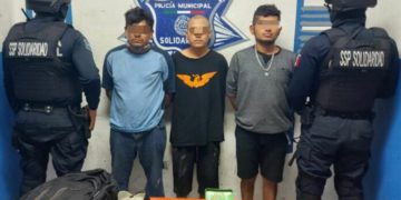 Detienen-a-tres-sujetos-con-42-dosis-de-drogas-en-Playa-del-Carmen
