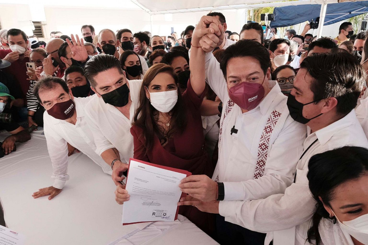 Con éxito Mara Lezama Logra El Registro Como Candidata A La Gubernatura De Quintana Roo El 