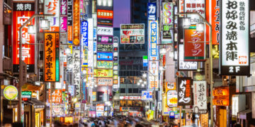 Kabukicho red light district, Shinjuku, Tokyo, Japan
