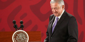 Mexico's President Andres Manuel Lopez Obrador arrives for a news conference at the National Palace in Mexico City, Mexico, November 13, 2019. REUTERS/Edgard Garrido