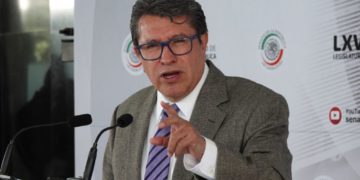 CIUDAD DE MÉXICO, 22FEBRERO2022.- Ricardo Monreal, presidente de la JUCOPO, durante una conferencia de prensa en el Patio del Federalismo.
FOTO: GRACIELA LÓPEZ /CUARTOSCURO.COM