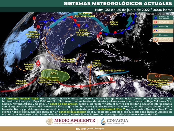 El clima: Pronostican pocas probabilidades de lluvia para Quintana Roo