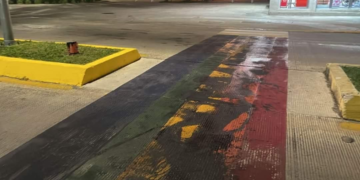 Vandalizan  pasos peatonales dedicado a la comunidad LGBTQ+ en Chetumal