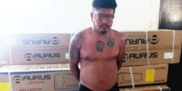 Detienen a un sujeto y recuperan aires acondicionados robados en Solidaridad