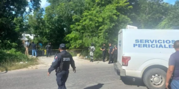 Encuentran un ejecutado en el fraccionamiento Palma Turquesa de Playa del Carmen