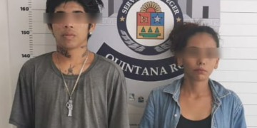 Detienen a pajera con varias dosis de droga y la réplica de un arma de fuego en Cancún