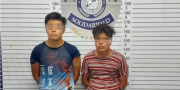 Detienen a dos sujetos que pretendían cobrar "derecho de piso" en Playa del Carmen