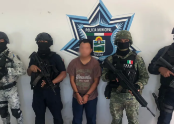 Detienen a un presunto narcomenudista en Playa del Carmen